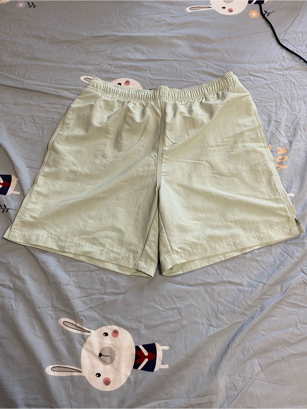TNA Mint Green Elastic-Waist Women's Shorts
